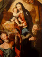 Dipinto: S.Anna, la Madonna e il Bambino