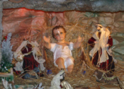 Iniziativa presepe a Sant'Angelo di Brolo