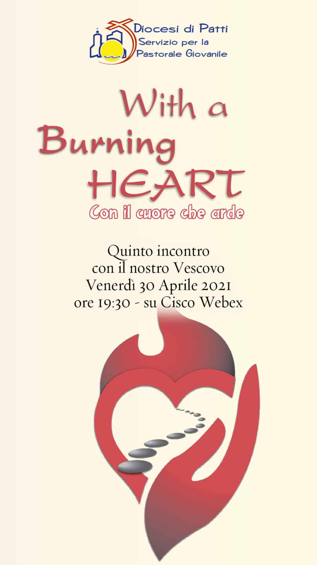 Locandina Con cuore che arde